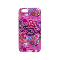 Funda Protector Mixto Uso Rudo  Iphone 6 London Rosa